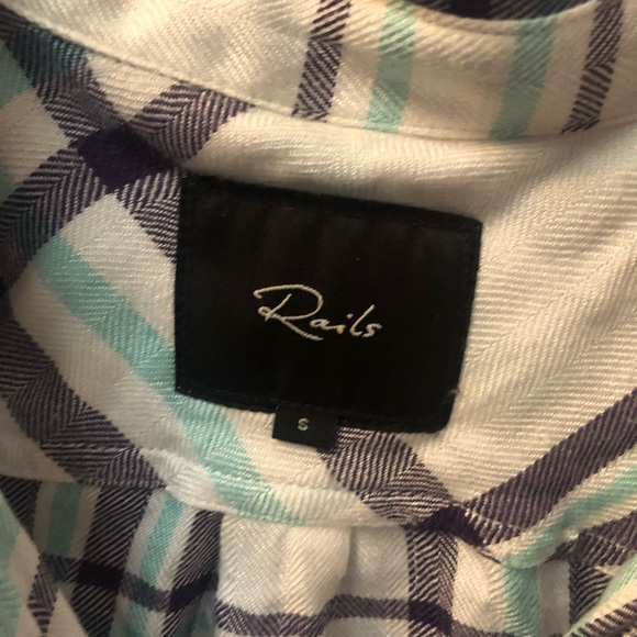 Rails button down plaid - Picture 2 of 2